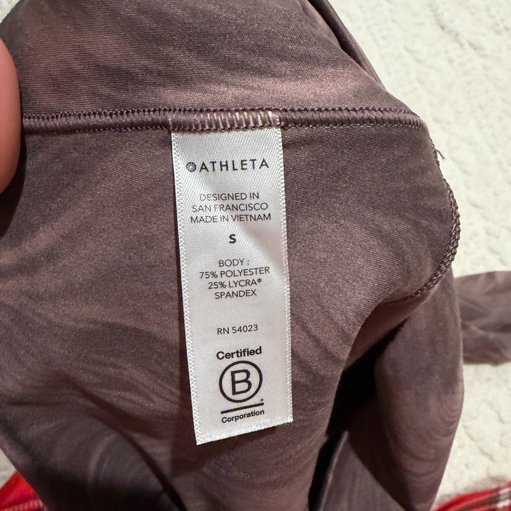 Athleta Brown Leggings S - Picture 6 of 6